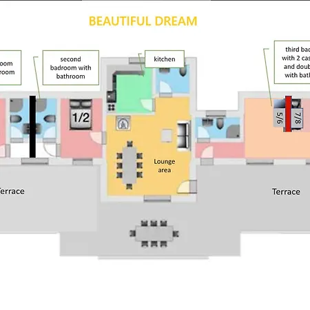 بيت للعطل Beautiful Dream Perledo