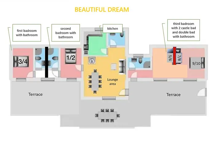 بيت للعطل Beautiful Dream Perledo